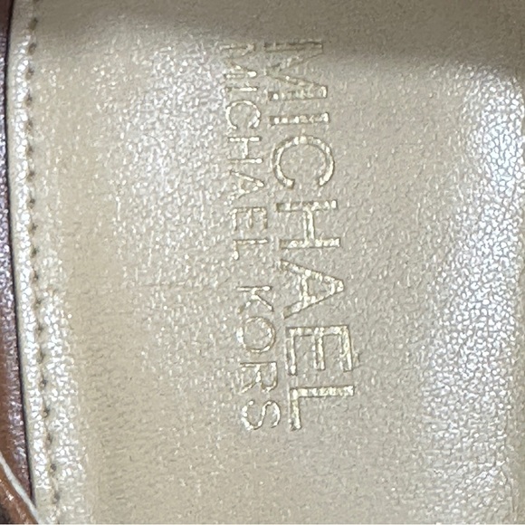 MICHAEL Michael Kors Sienna Espadrille Wedge Sandals, 8.5, openwork leather - Picture 9 of 16